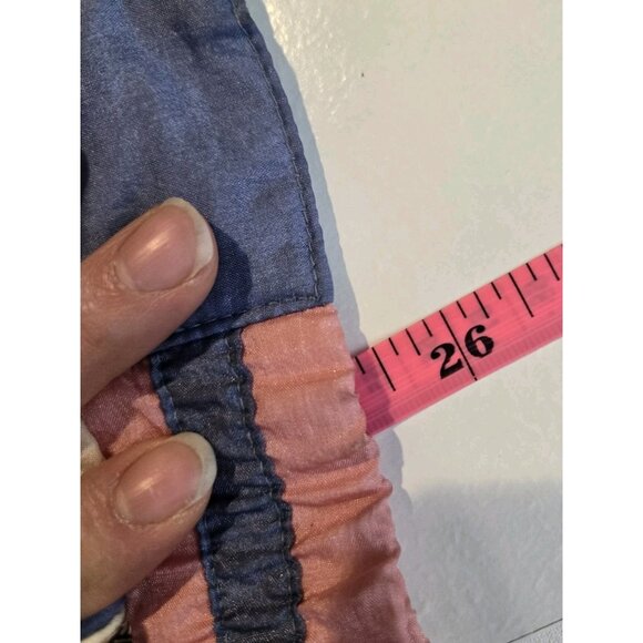 Vtg 80s Bolo Spirit Floral Purple Colorblock Nylon Full Zip Track Jacket Sz XL - Picture 13 of 13